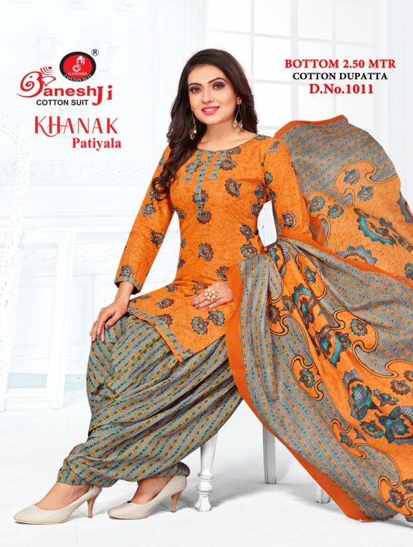 Ganeshji Khanak Vol-1 Indo Cotton Designer Dress Material